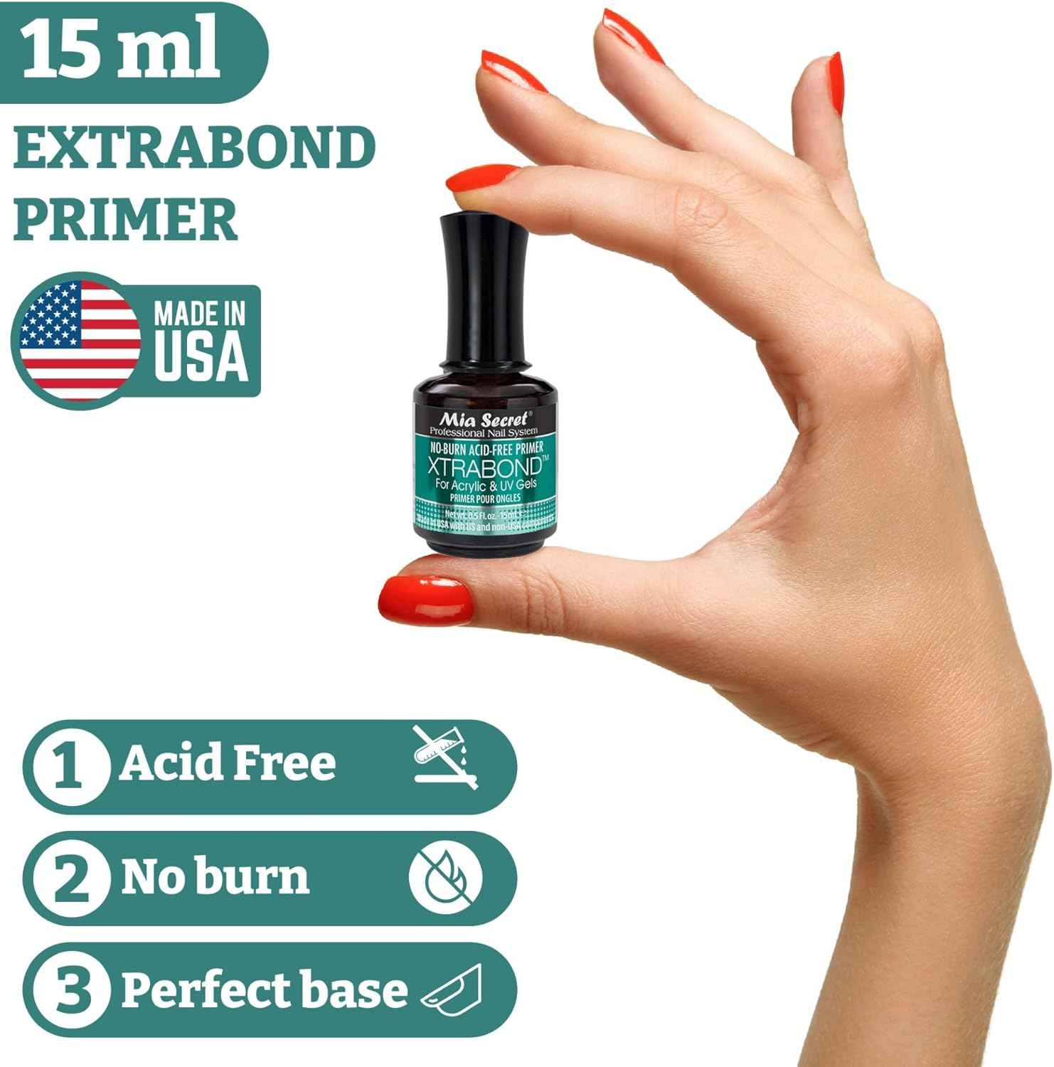 Mia Secret Primer XtraBOND, 0.5 Oz.