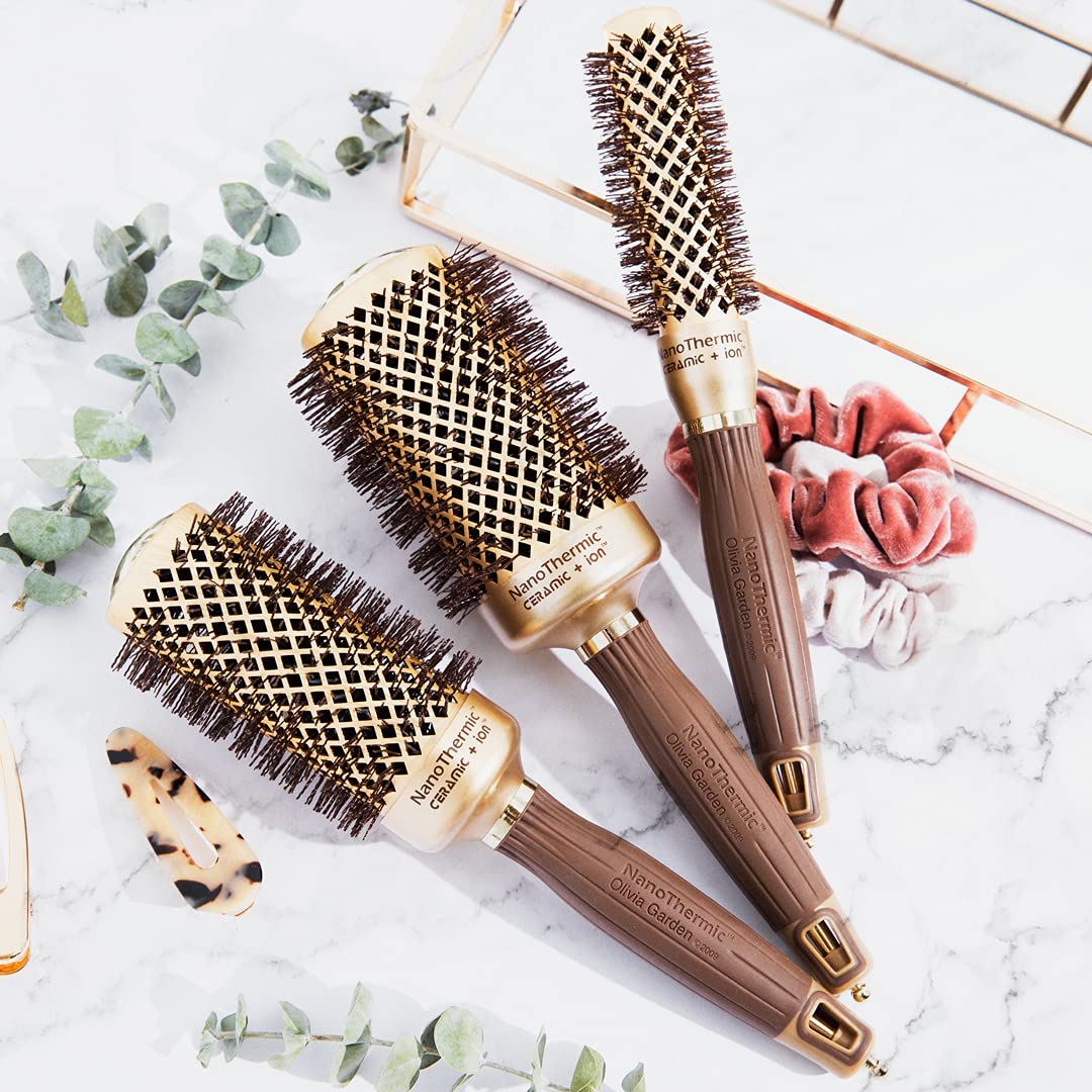 Olivia Garden Nano Thermic Round 2 1/8" Thermal Brush