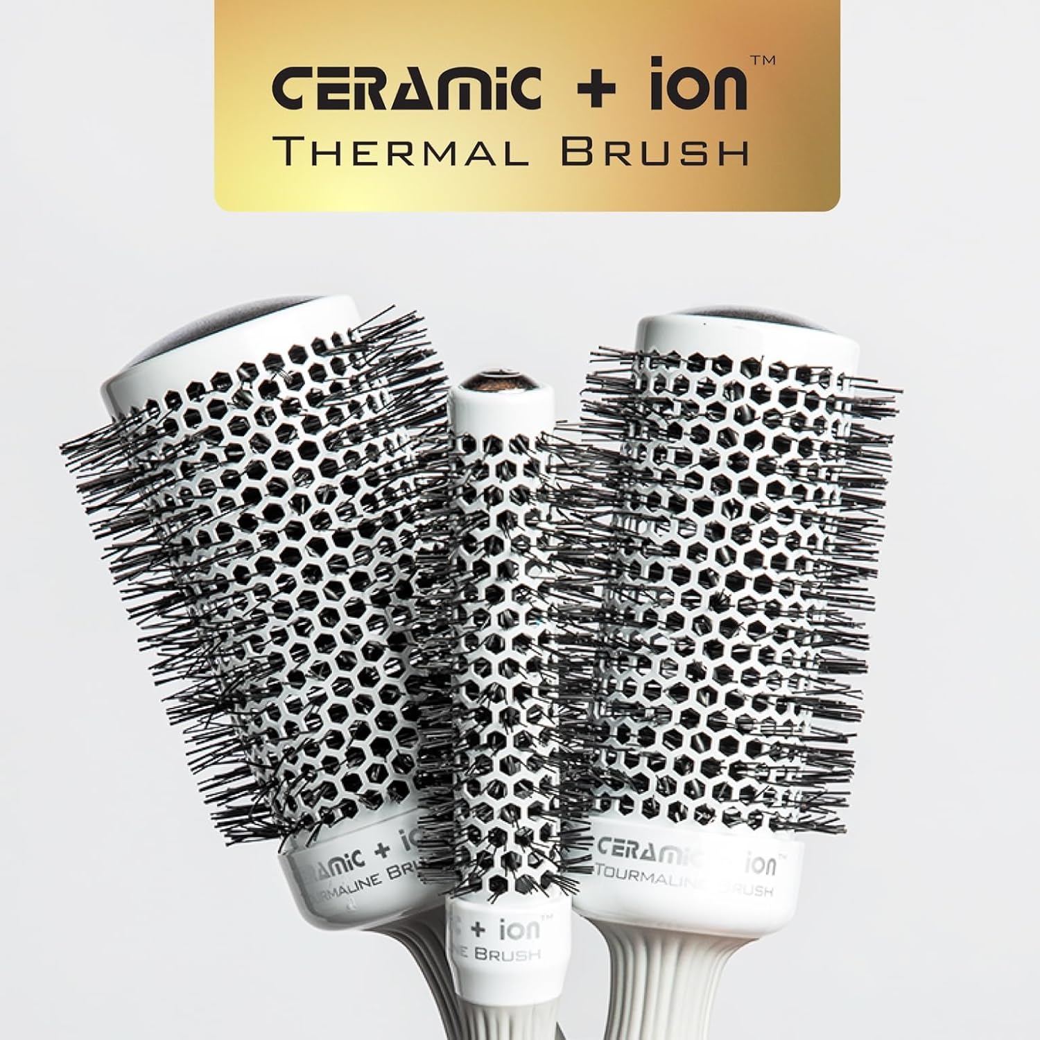 Olivia Garden Ceramic+Ion Tourmaline 2 1/8" Brush