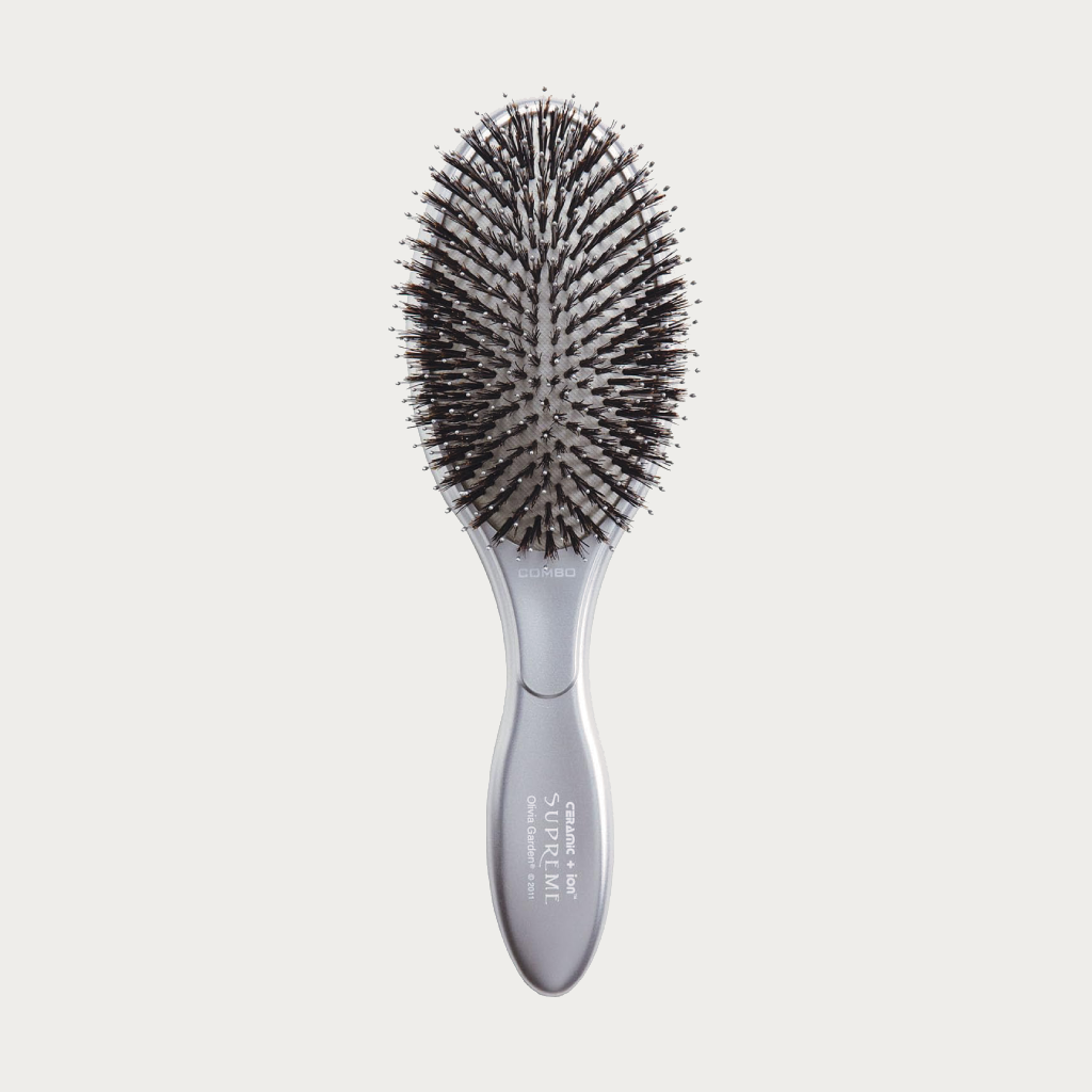 Olivia Garden Ceramic+Ion Supreme Combo Oval Cushioned Paddle Brush