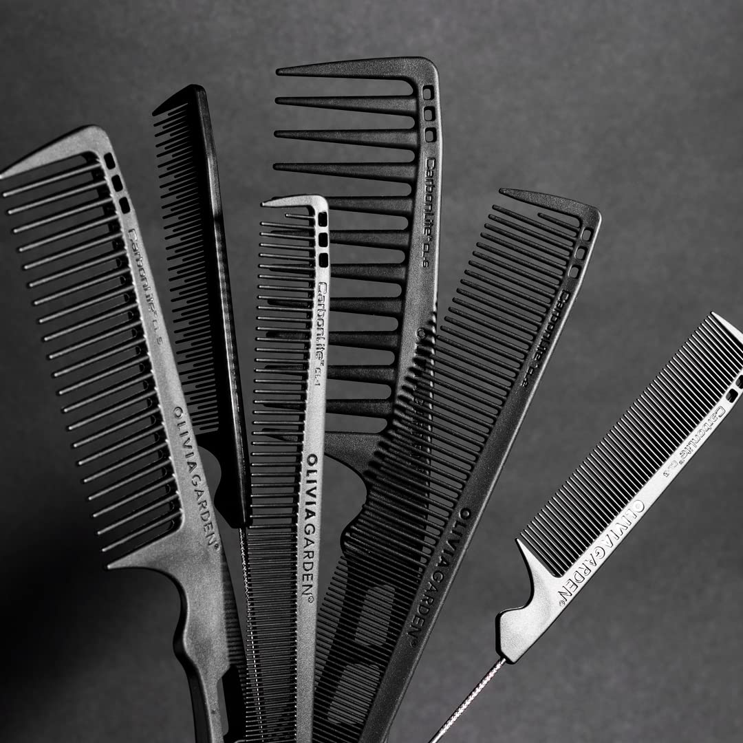 Olivia Garden CarbonLite 8.5" Cutting Comb