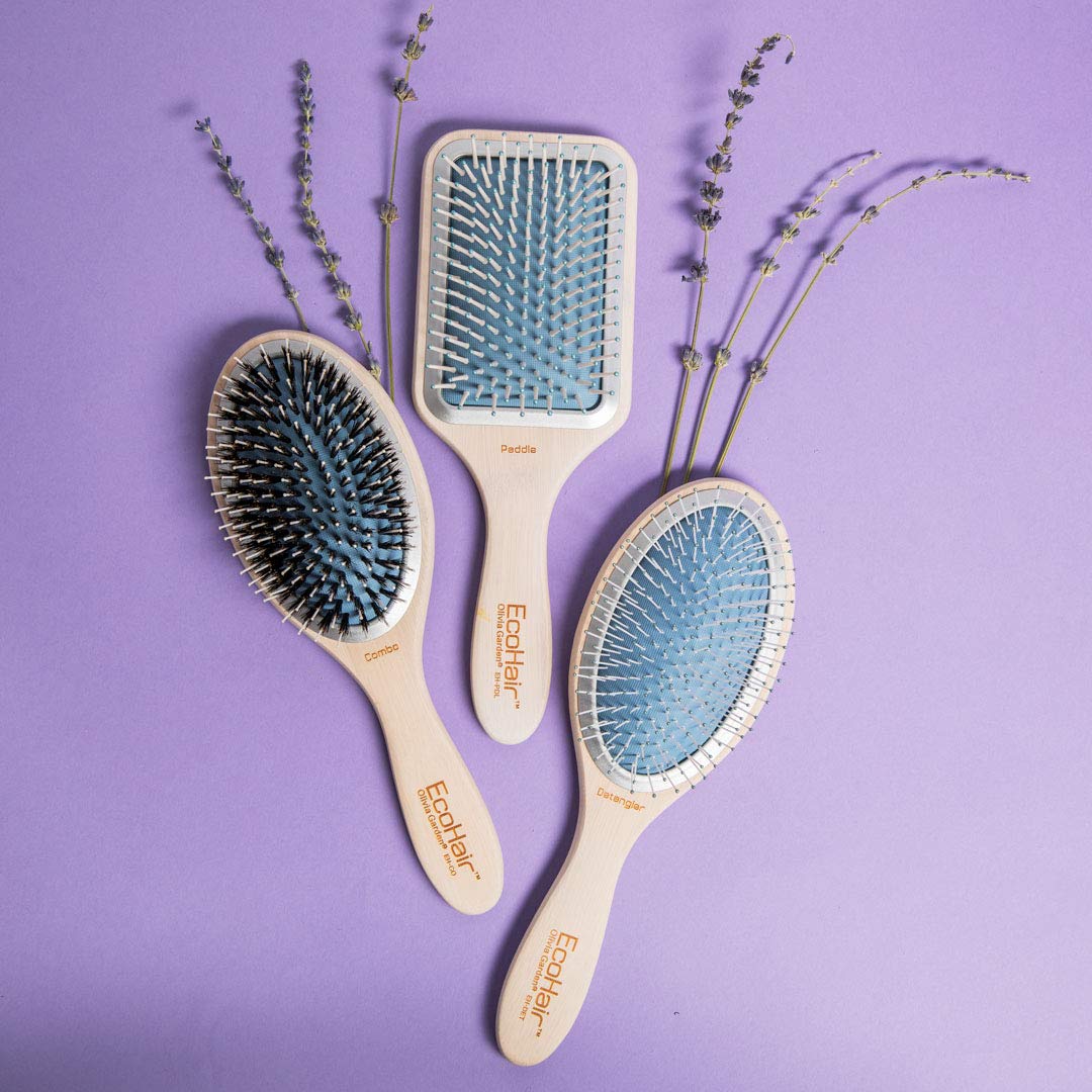 Olivia Garden EcoHair Eco-Friendly Bamboo Paddle Brush