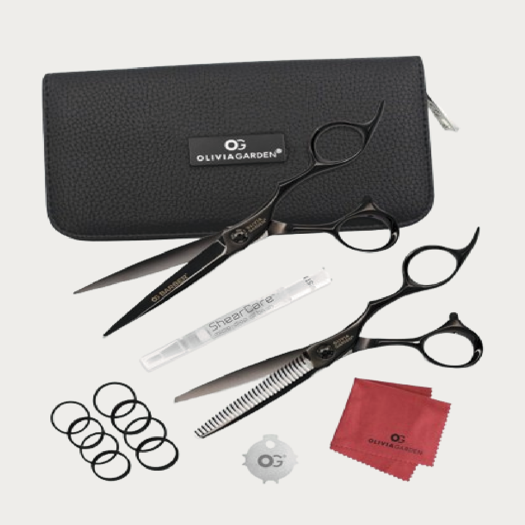 Olivia Garden OG Barber Shear &amp; Thinner Set