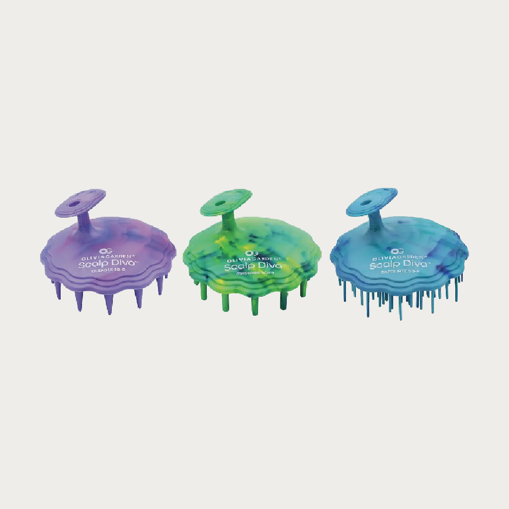 Olivia Garden Scalp Diva Brush - 3 Pack