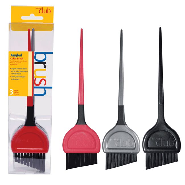 Product Club Angled Brushes - 3 Pack Packaging
