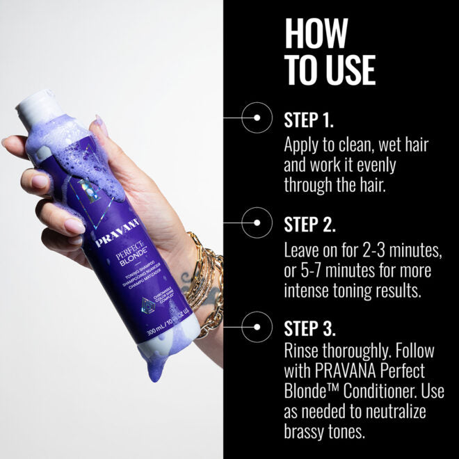 Pravana Perfect Blonde Shampoo 10 Oz
