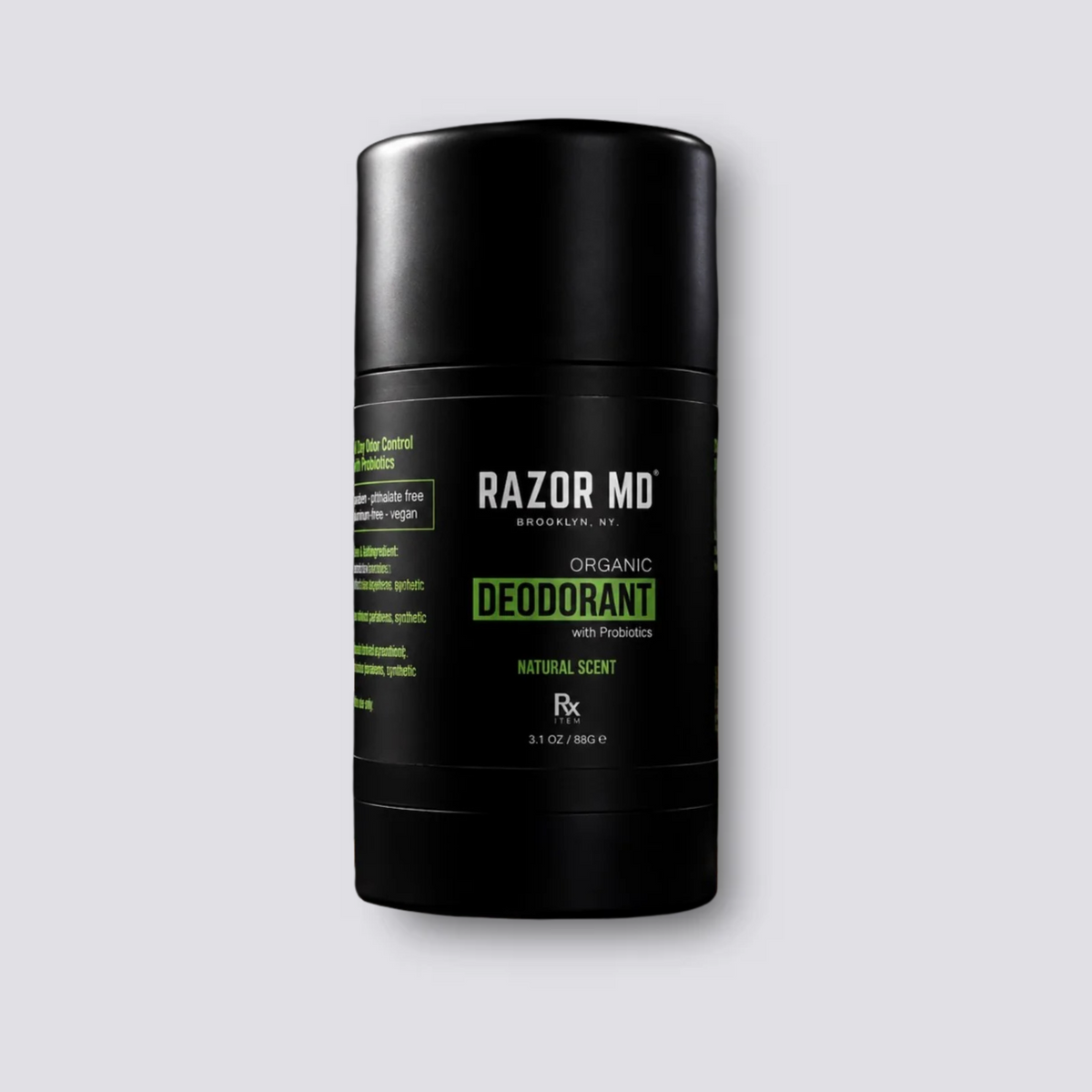 RAZOR MD Organic, Aluminum-Free Deodorant