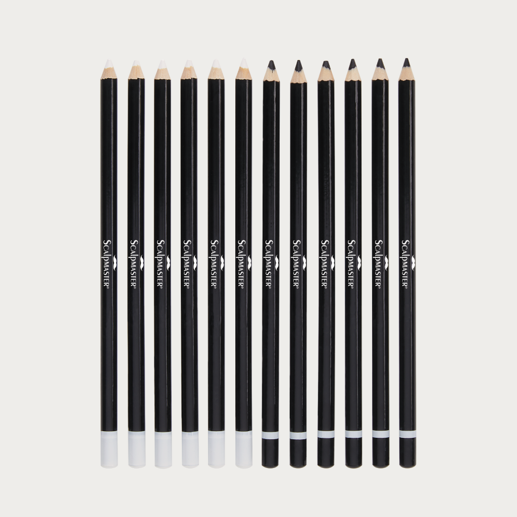 Scalpmaster Barber Pencils 12 Pack