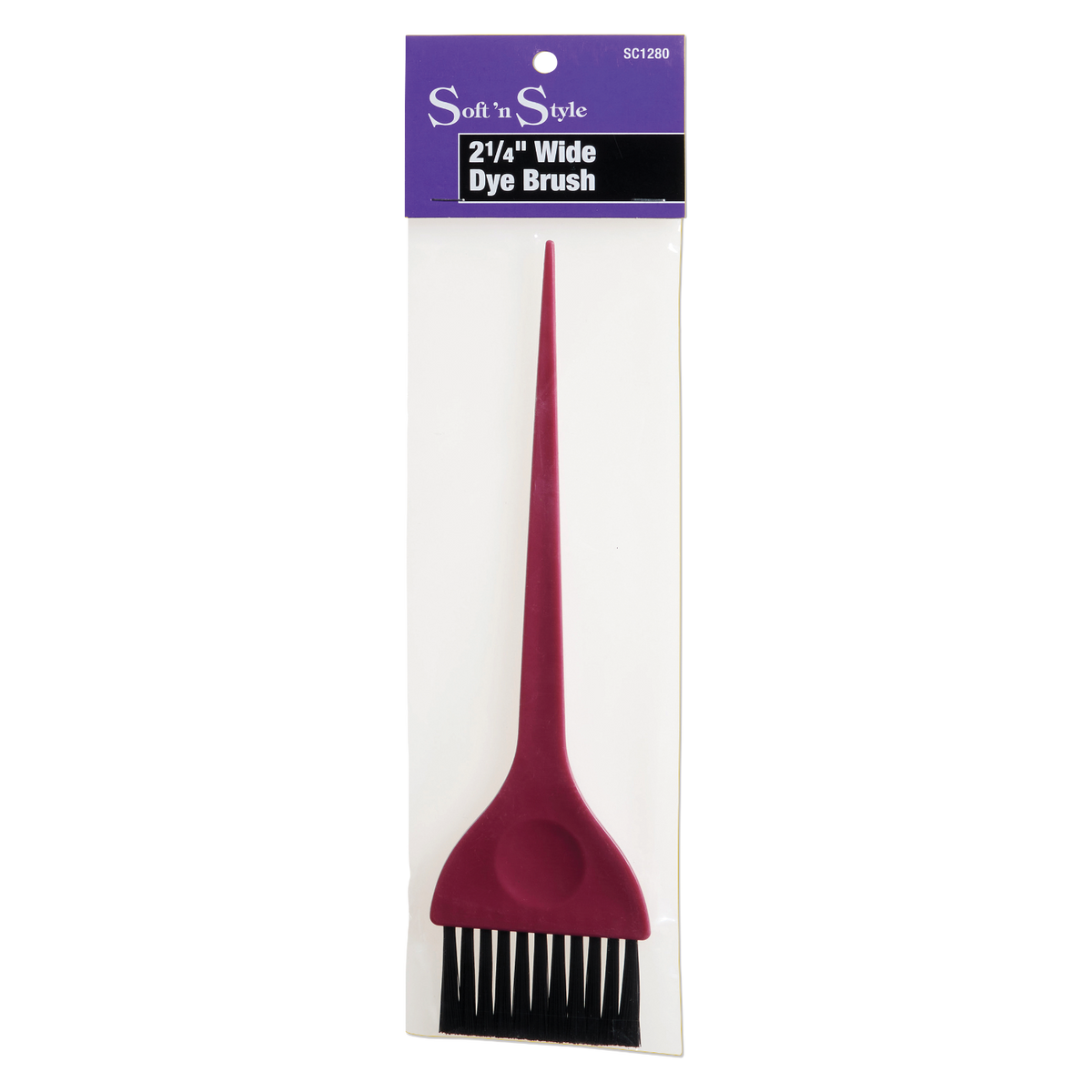 Soft ’n Style Extra Wide Hair Dye Brush - 2-3/4" Wide Packaging