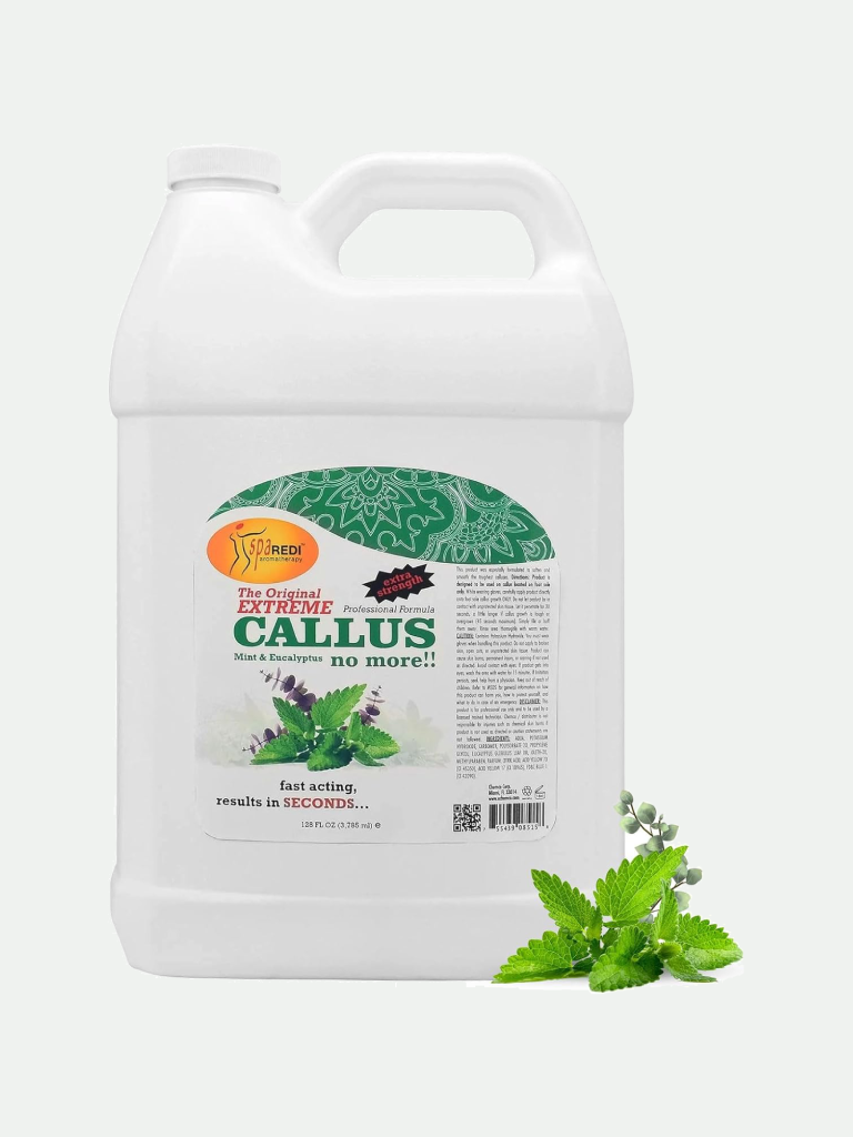SPA Redi Mint &amp; Eucalyptus Callus Remover, 1 Gallon