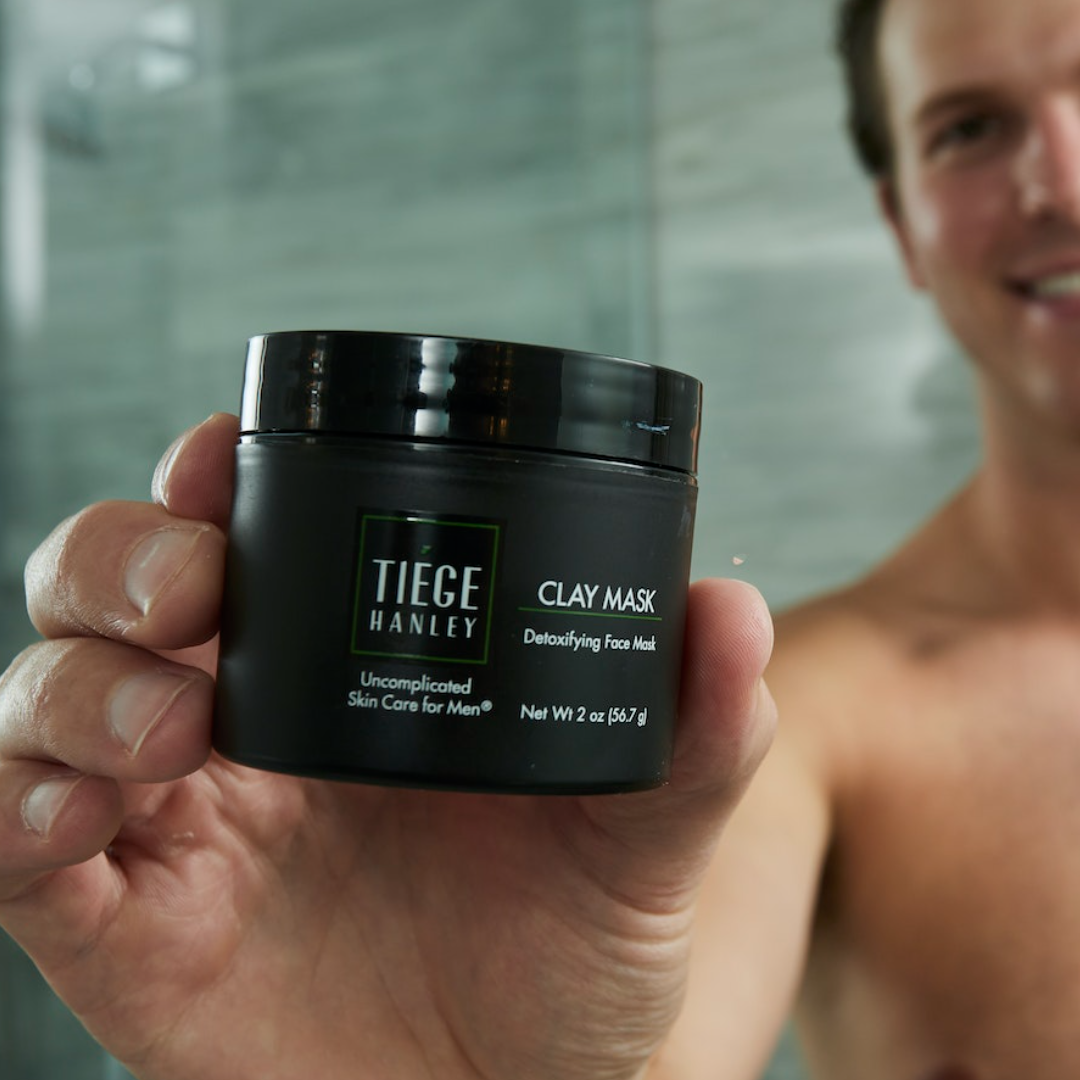 Tiege Hanley Detoxifying Clay Mask for Men, 2 Oz. Model