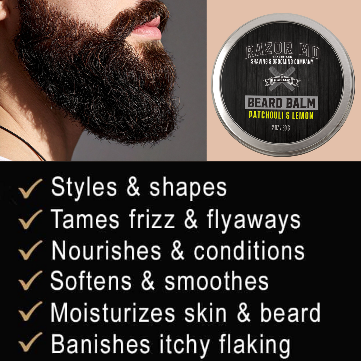RAZOR MD Beard Balm