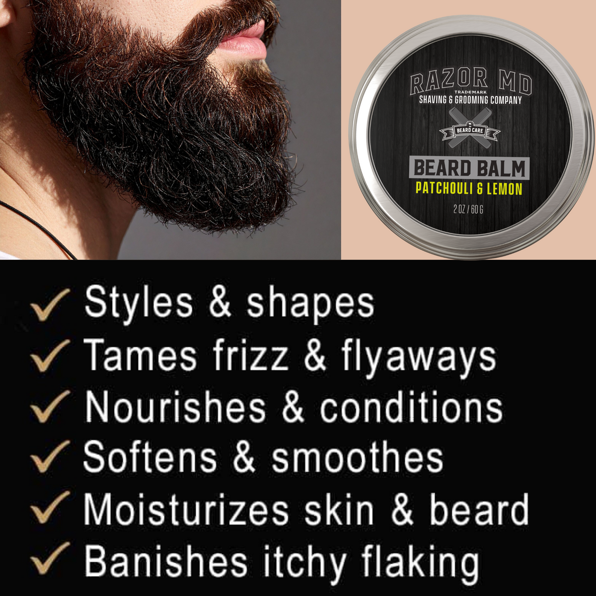 RAZOR MD Beard Balm