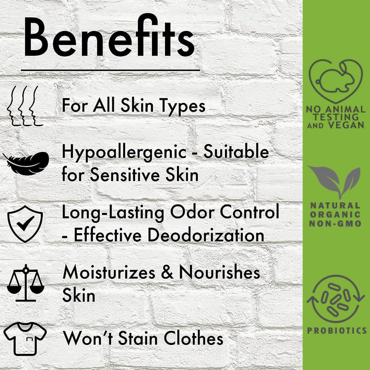 RAZOR MD Organic, Aluminum-Free Deodorant