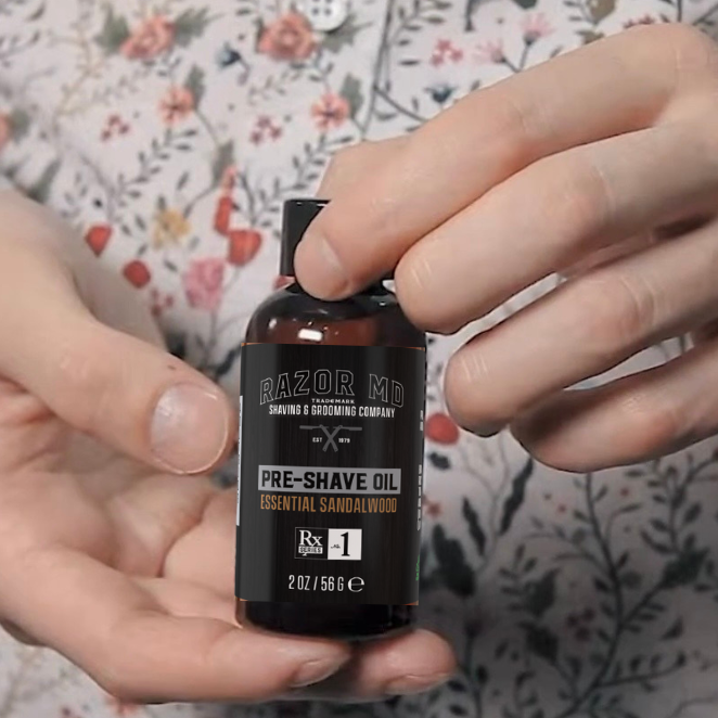 RAZOR MD Pre-shave Oil Serum