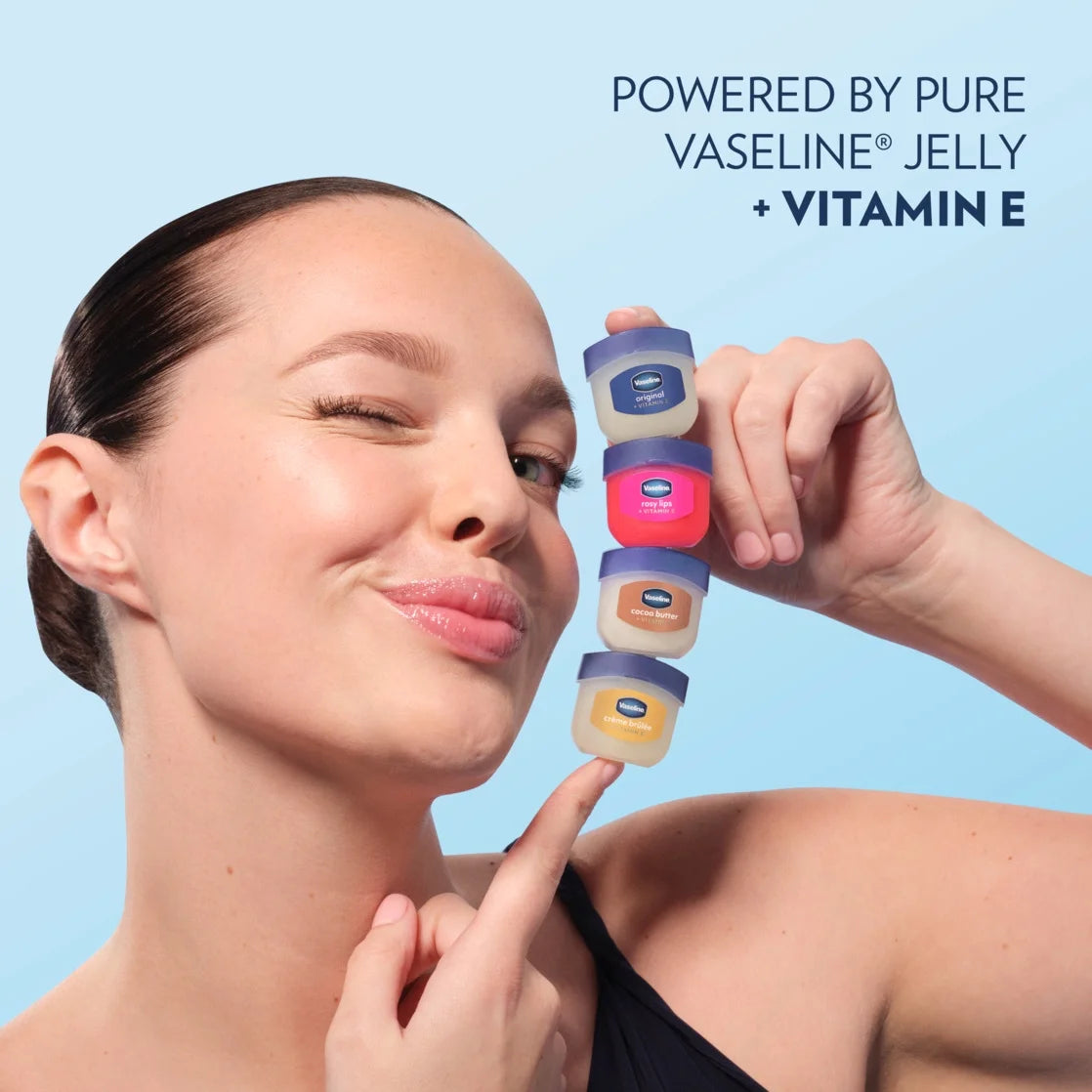 Vaseline Jelly Lip Therapy Vitamin E Original – 0.25 Oz