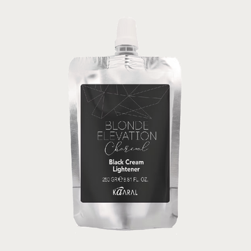 Kaaral Blonde Elevation Hair Lightener Charcoal Black Cream Lightener 8.81 Oz