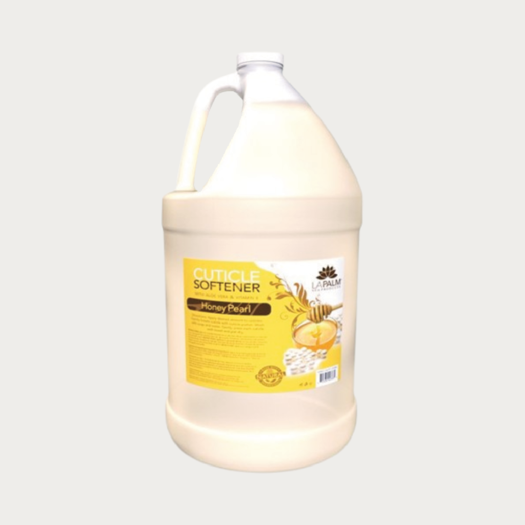 La Palm Cuticle Softener Honey Pearl 1 Gallon