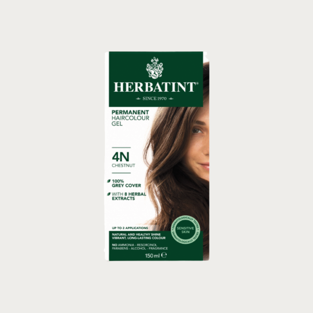 Herbatint 4N Permanent Hair Color Chestnut, 4 oz.