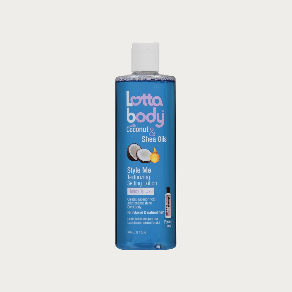 Lotta Body Coconut &amp; Shea Oil Style Me Texturing Lotion 12 Oz
