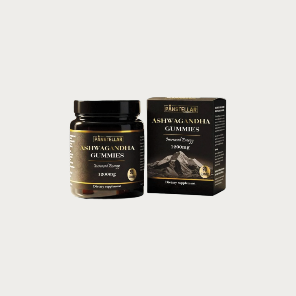 Panstellar Essentials Ashwagandha Gummies 1200mg | 3 Months Supply