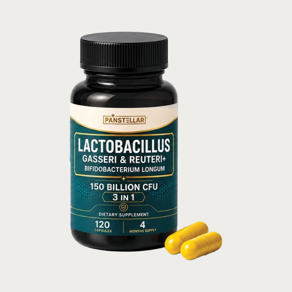 Panstellar Essentials Lactobacillus Reuteri &amp; Gasseri Probiotic | 120 Capsules