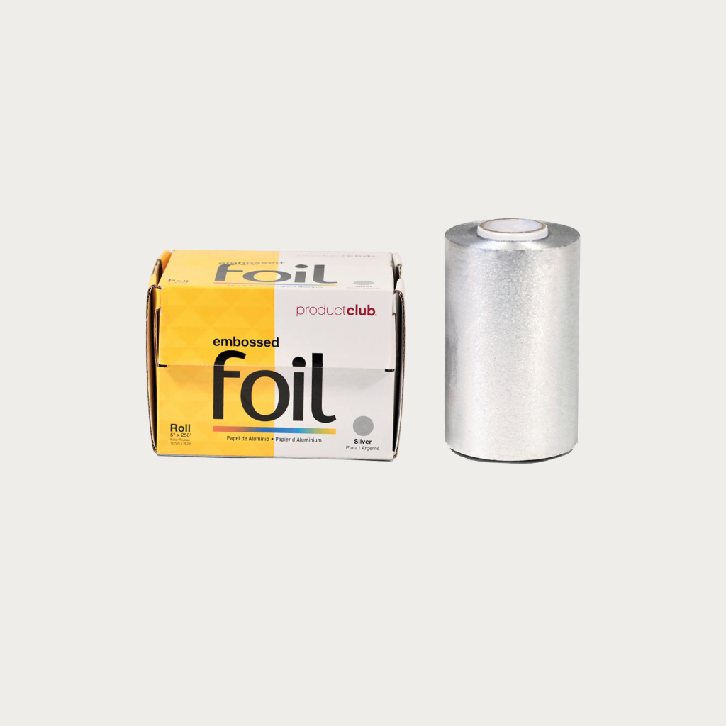 Product Club 5" x 250' Embossed Foil Roll - Silver