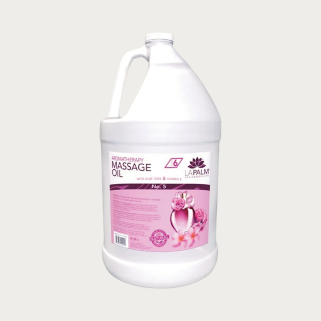 La Palm Aromatherapy Massage Oil No. 5, 1 Gallon
