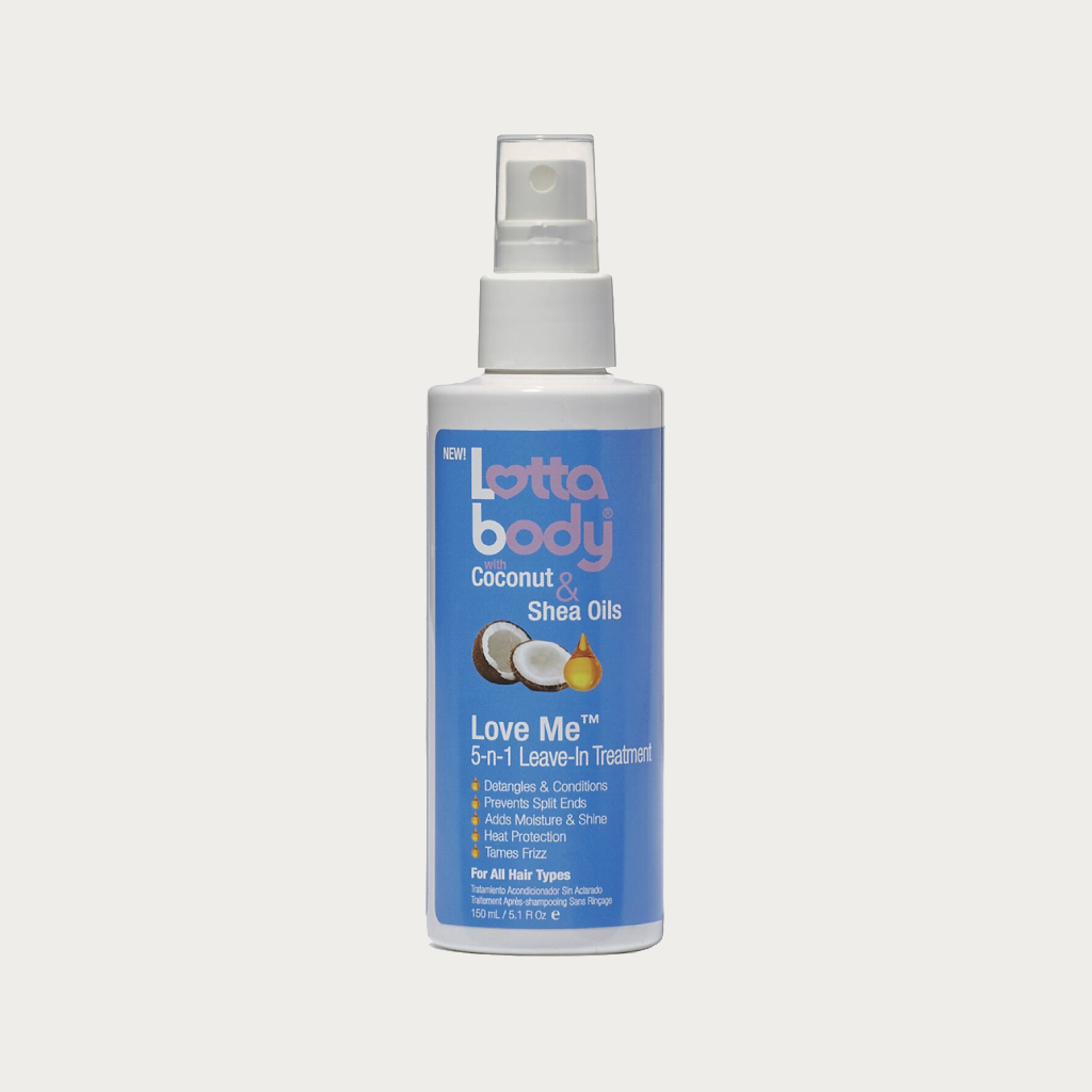 Lotta Body Coconut &amp; Shea Oil Love Me 5-n-1 Leave In Treat 5.1 Oz