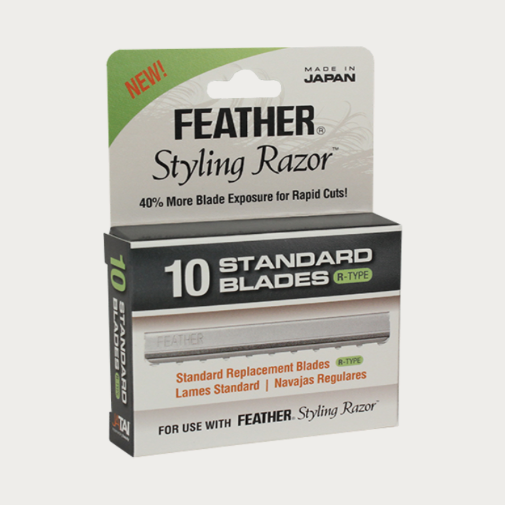 Jatai Feather Styling Razor Standard R-Type Blades 10 Pack