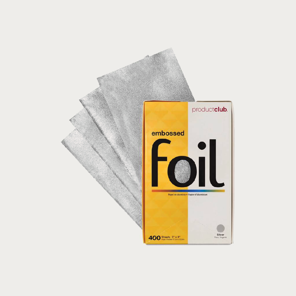 Product Club 400 ct. Embossed Pre-Cut Foil: 5" x 8" Silver