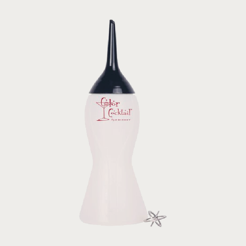 Color Cocktail Applicator Bottle 8 fl oz with Mixing Whisk Ball