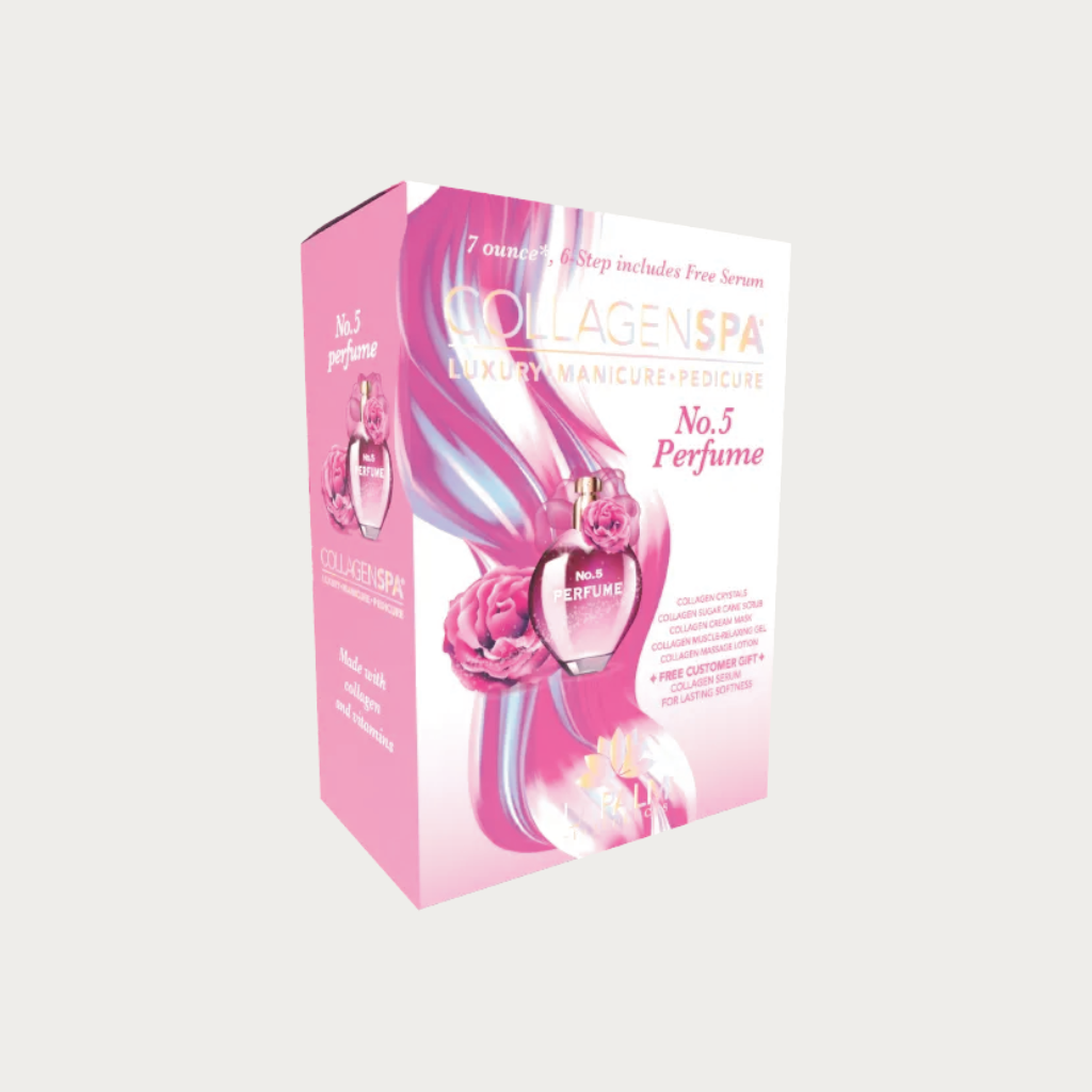 La Palm Collagen Spa 6 Step Manicure/Pedicure Kit No. 5 Perfume