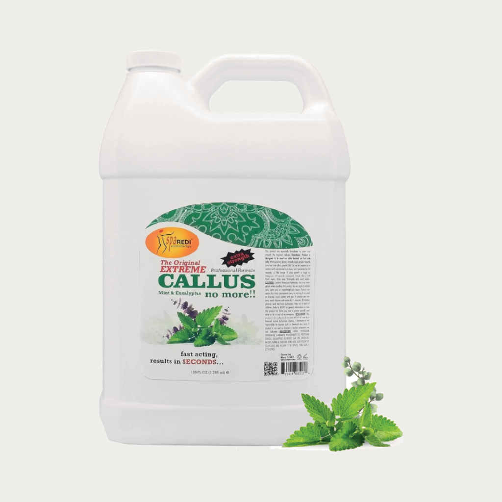 SPA Redi Mint &amp; Eucalyptus Callus Remover, 1 Gallon