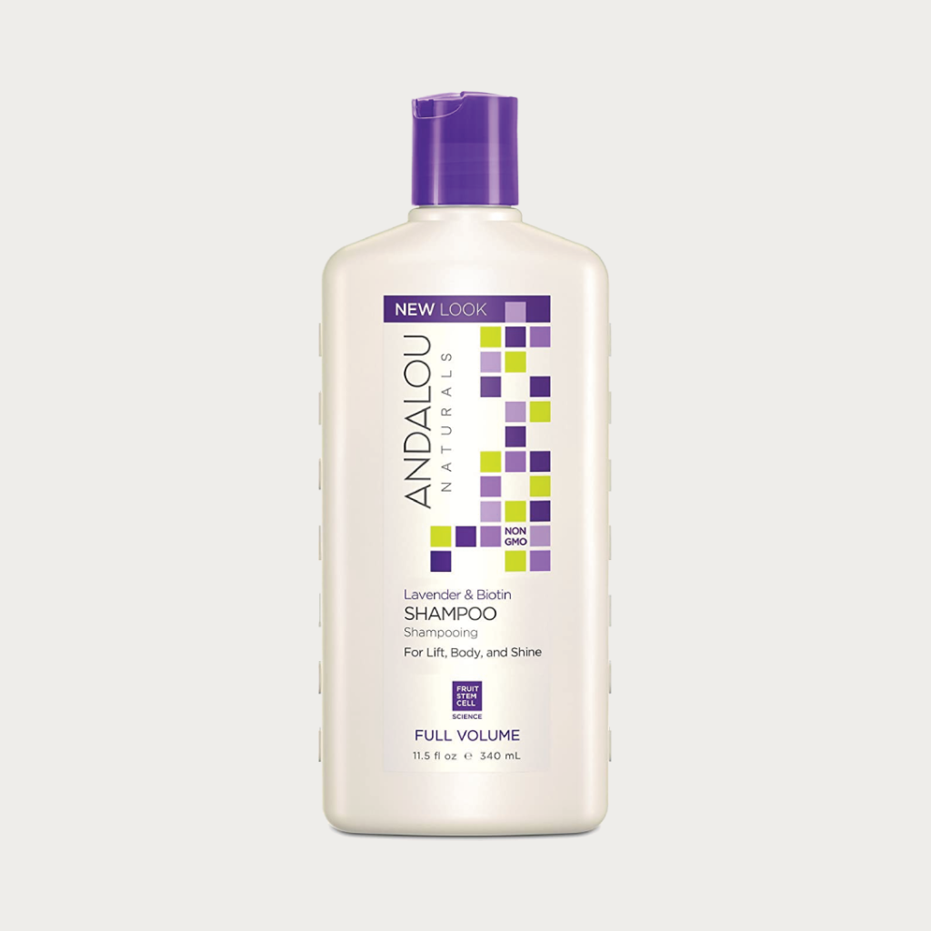 Andalou Naturals Full Volume Shampoo Lavender and Biotin, 11.5 fl oz.