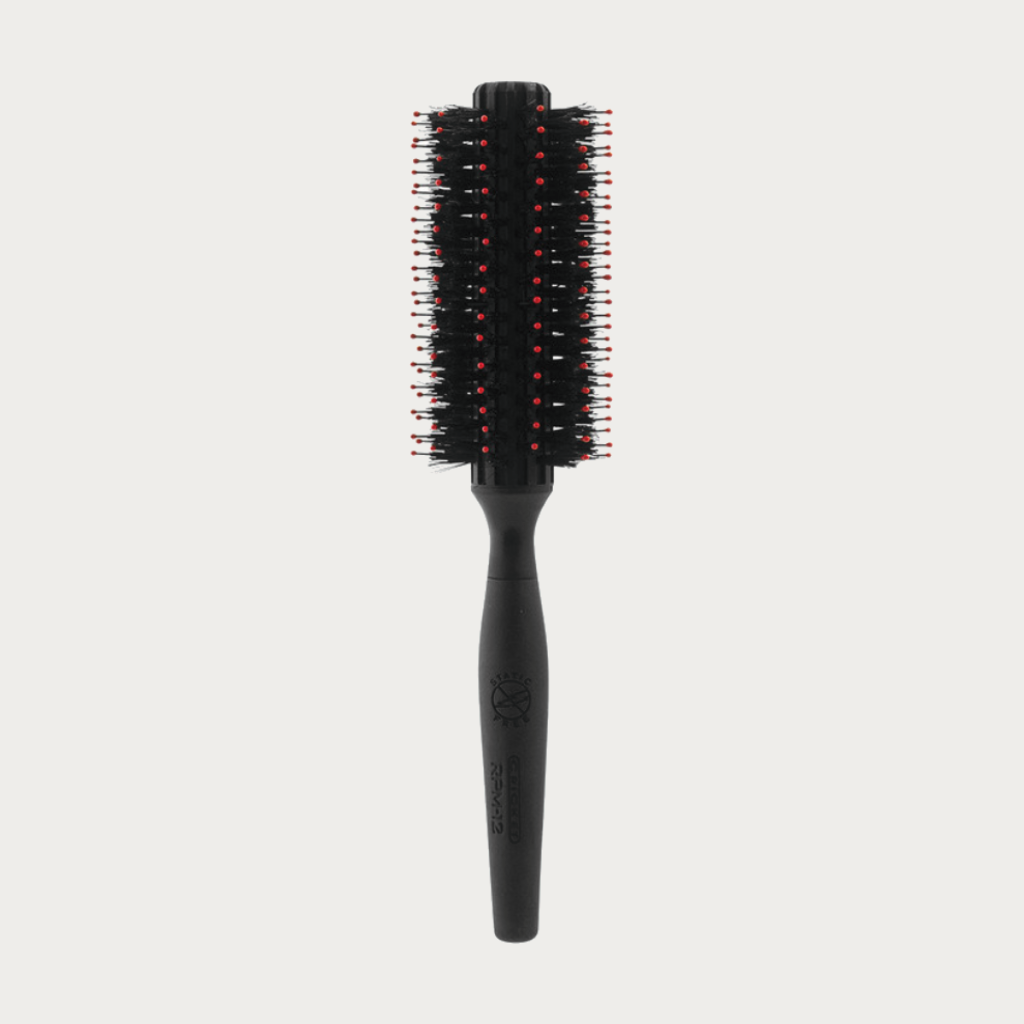 Cricket Static Free RPM-12 Row Deluxe Boar Brush