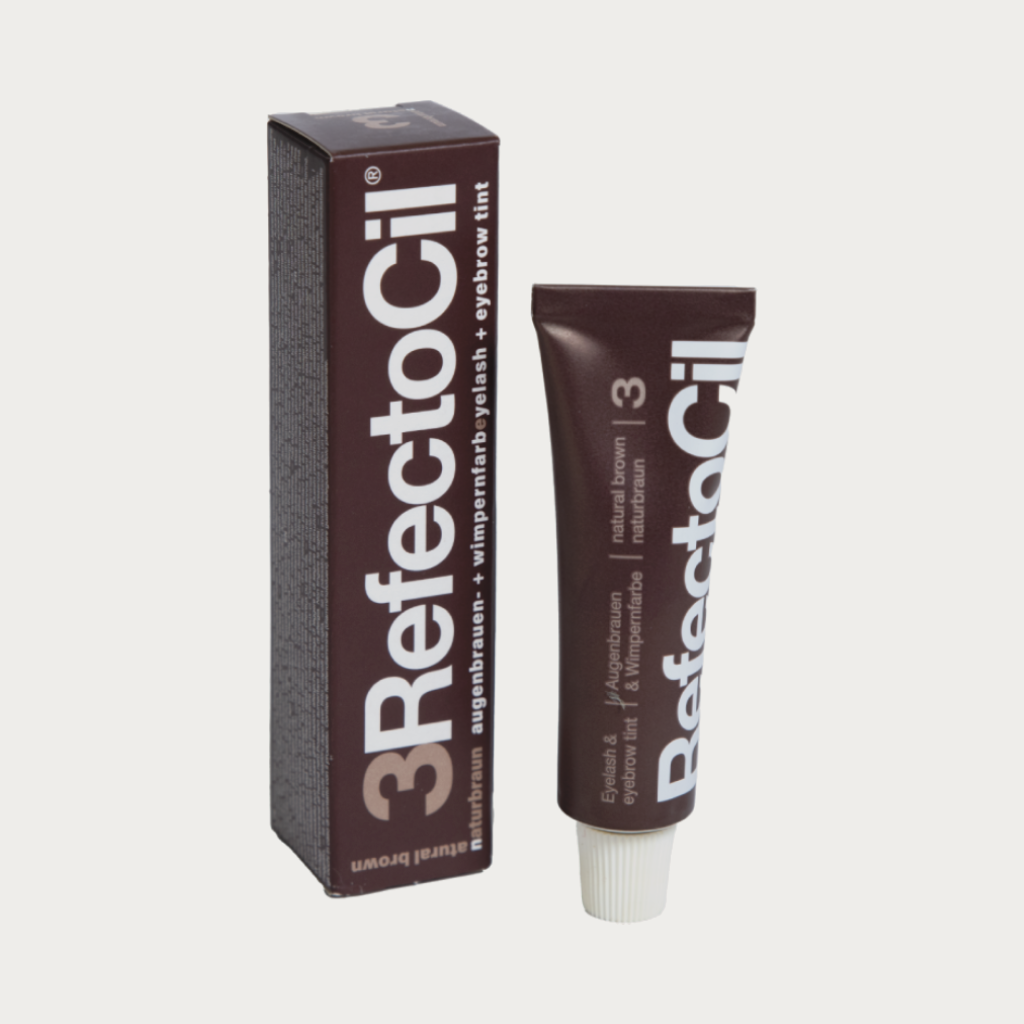 RefectoCil Professional Brow &amp; Lash Tint Natural Brown #3, 0.5 Oz
