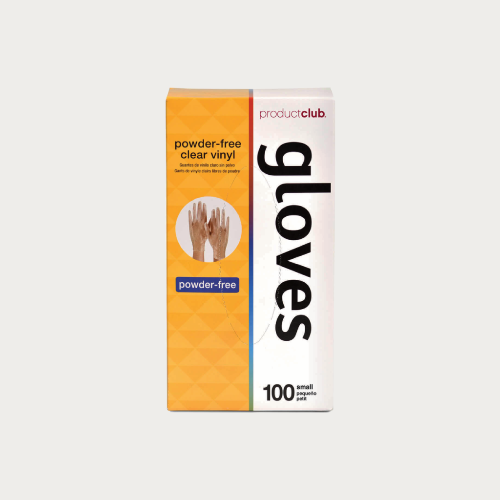 Product Club 100 ct. Clear Vinyl Disposable Gloves - Powder-Free Small