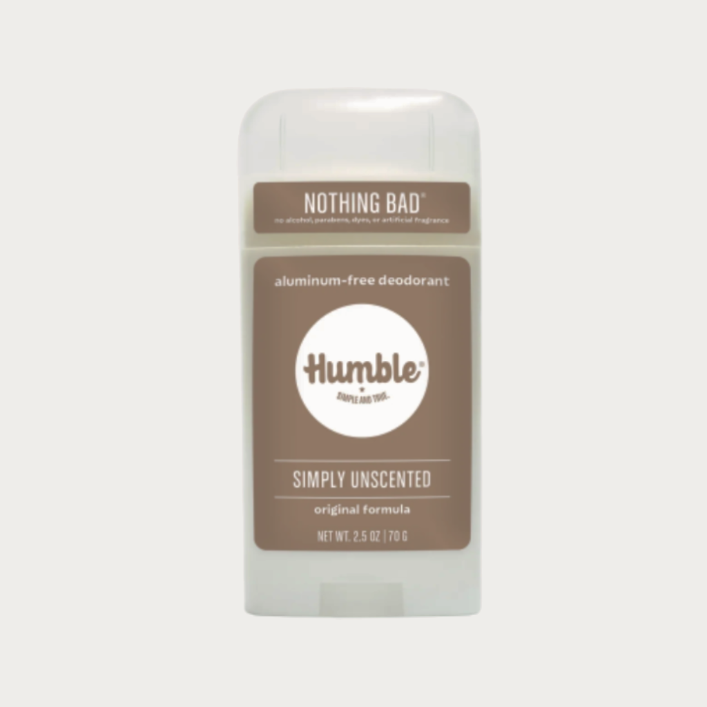 Humble All Natural Original Deodorant Simply Unscented, 2.5 oz.