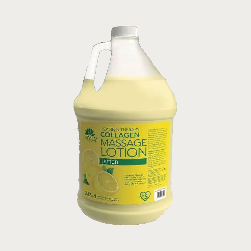 La Palm Massage Lotion Lemon, 1 Gallon