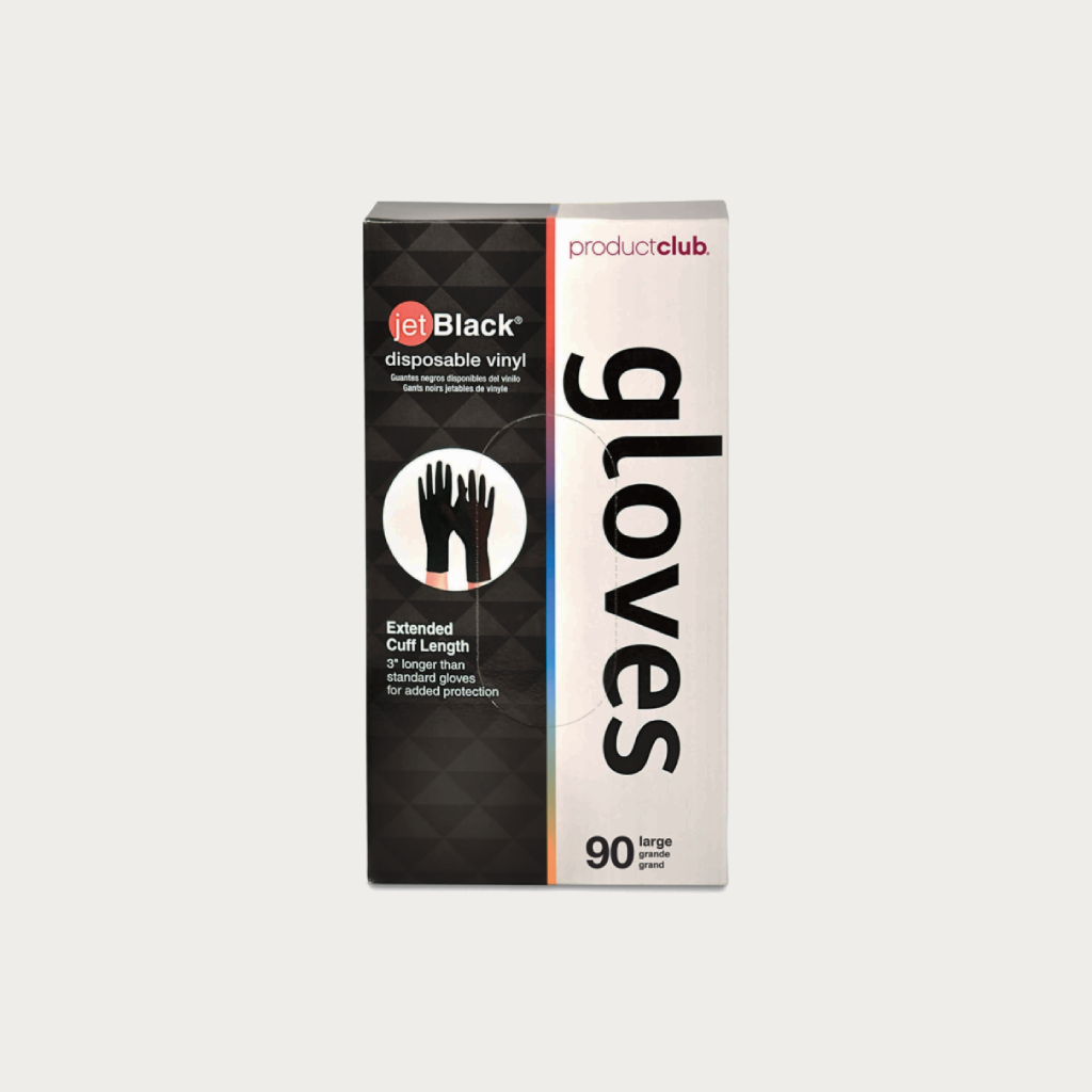 Product Club Large Vinyl Gloves, Black, 90 ct.