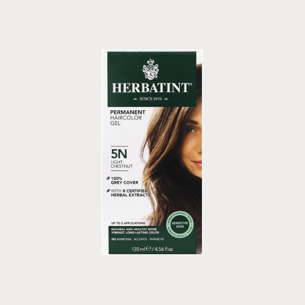 Herbatint 5N Permanent Hair Color Lite Chestnut, 4 oz.