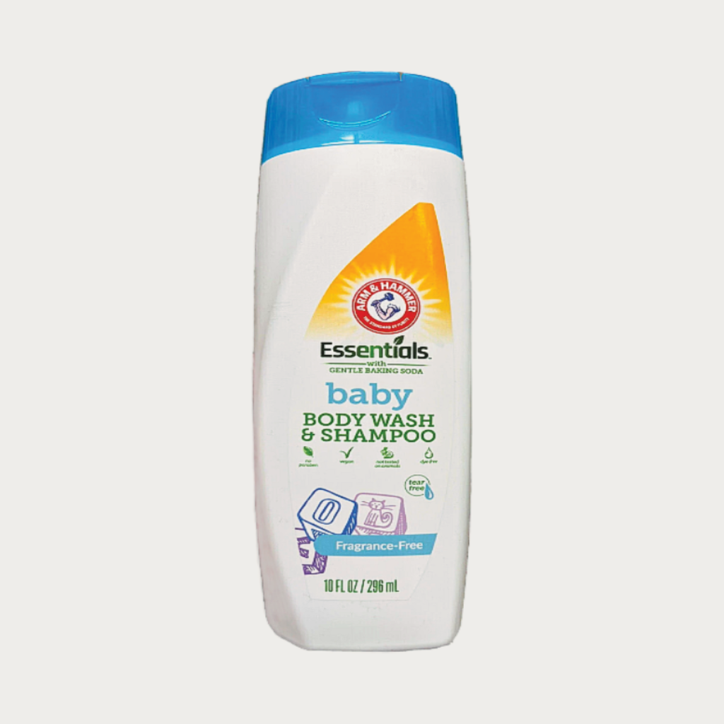 Arm and Hammer Essential Baby Body Wash and Shampoo 12 oz