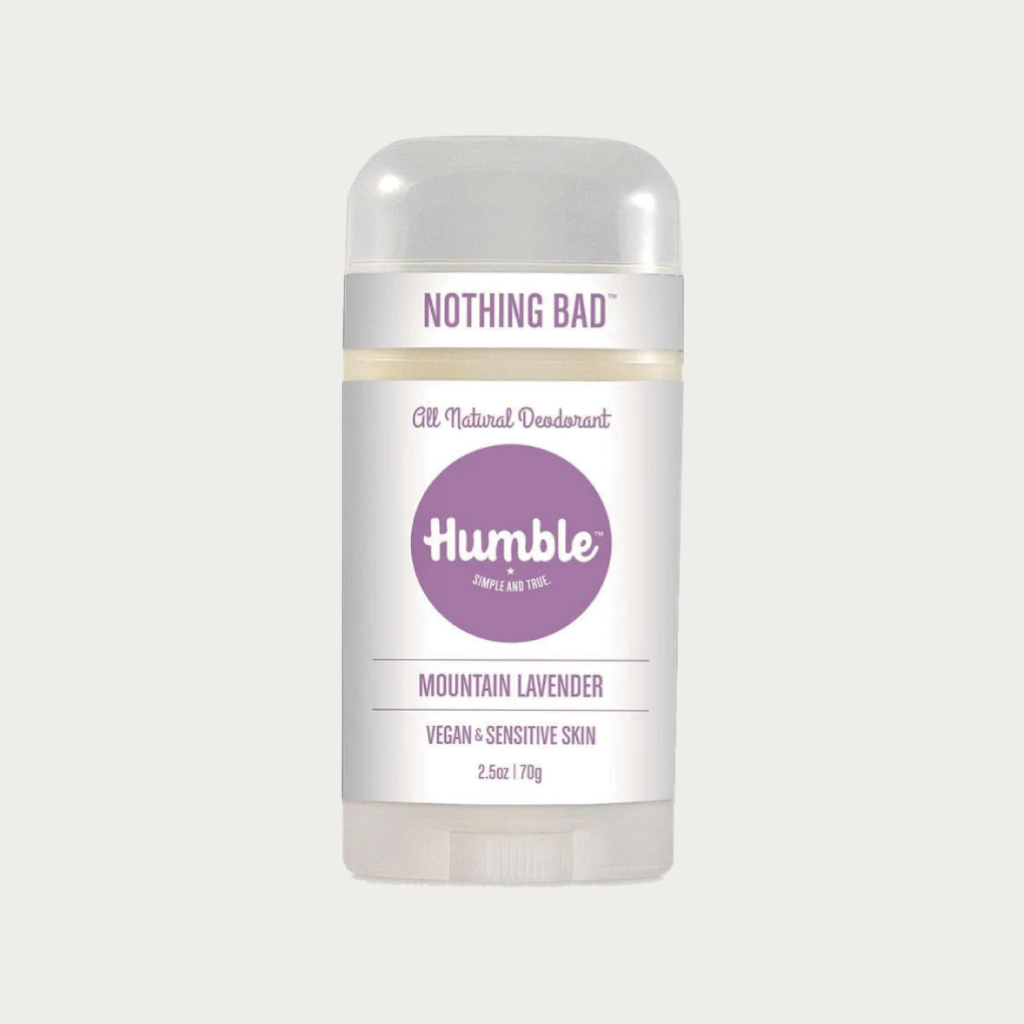 Humble All Natural Deodorant Vegan Mountain Lavender, 2.5 Oz.