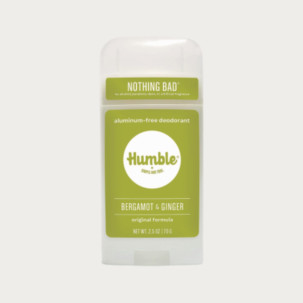 Humble All Natural Deodorant Original Bergamot &amp; Ginger, 2.5 oz.