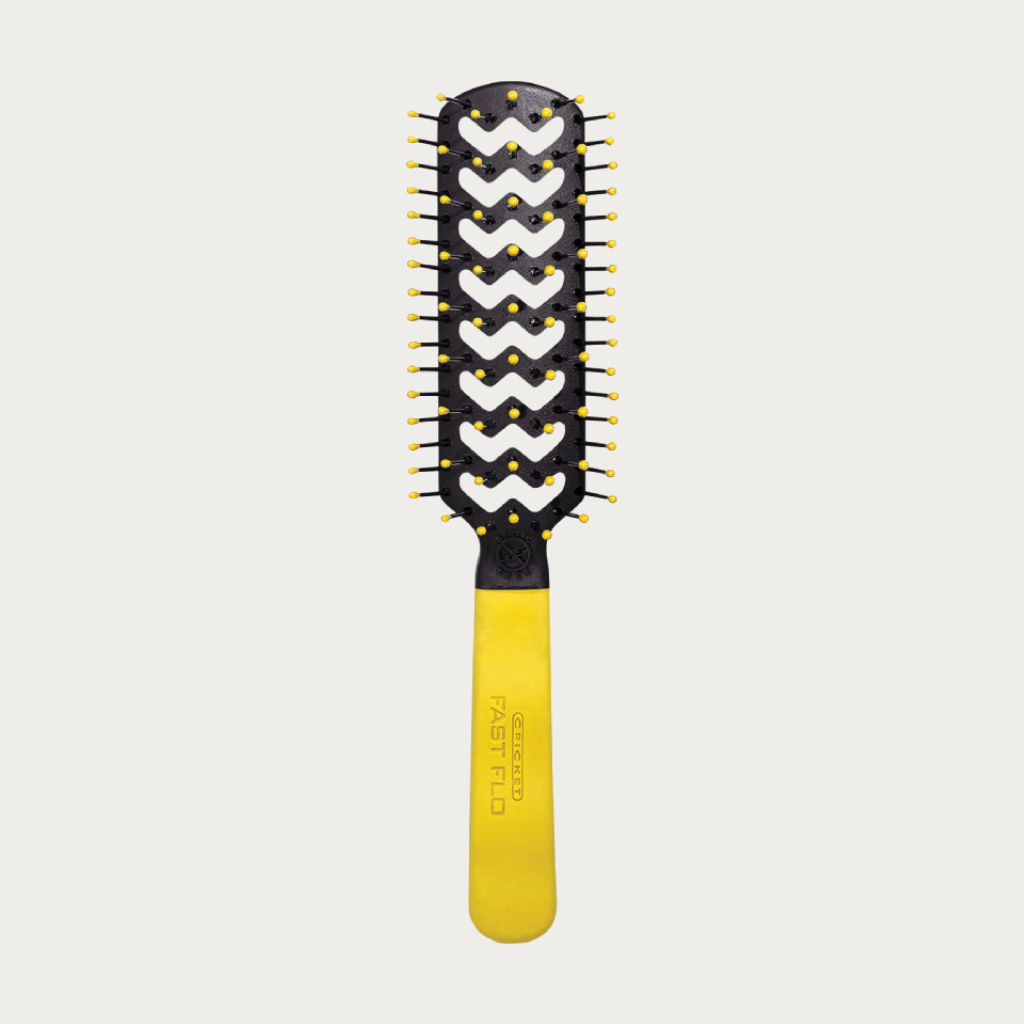 Cricket Static Free Fast Flo Party Pleaser Brush- Yellow