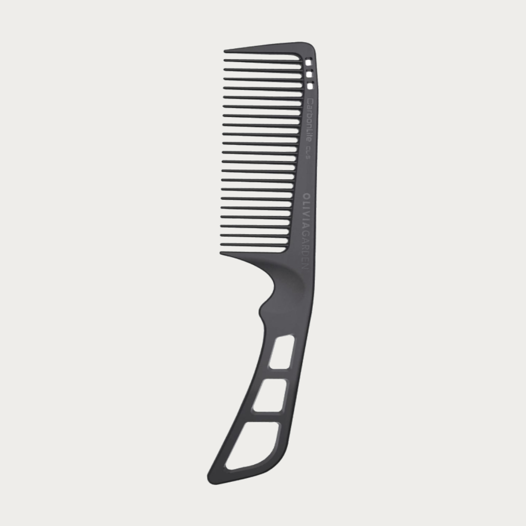 Olivia Garden CarbonLite Detangling Comb with Handle
