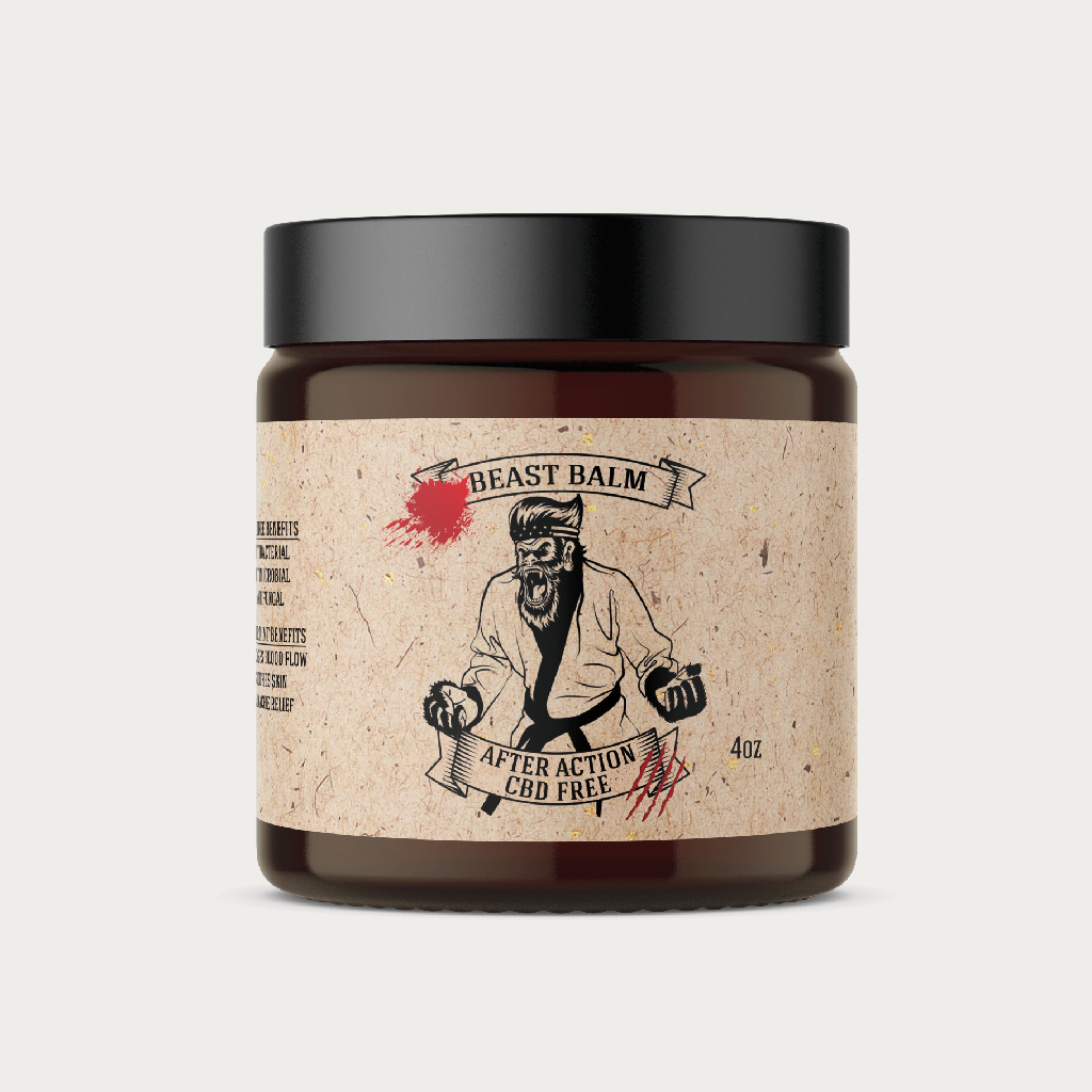 Johnny Slicks After Action Hemp-Free Beast Balm, 4 Oz.