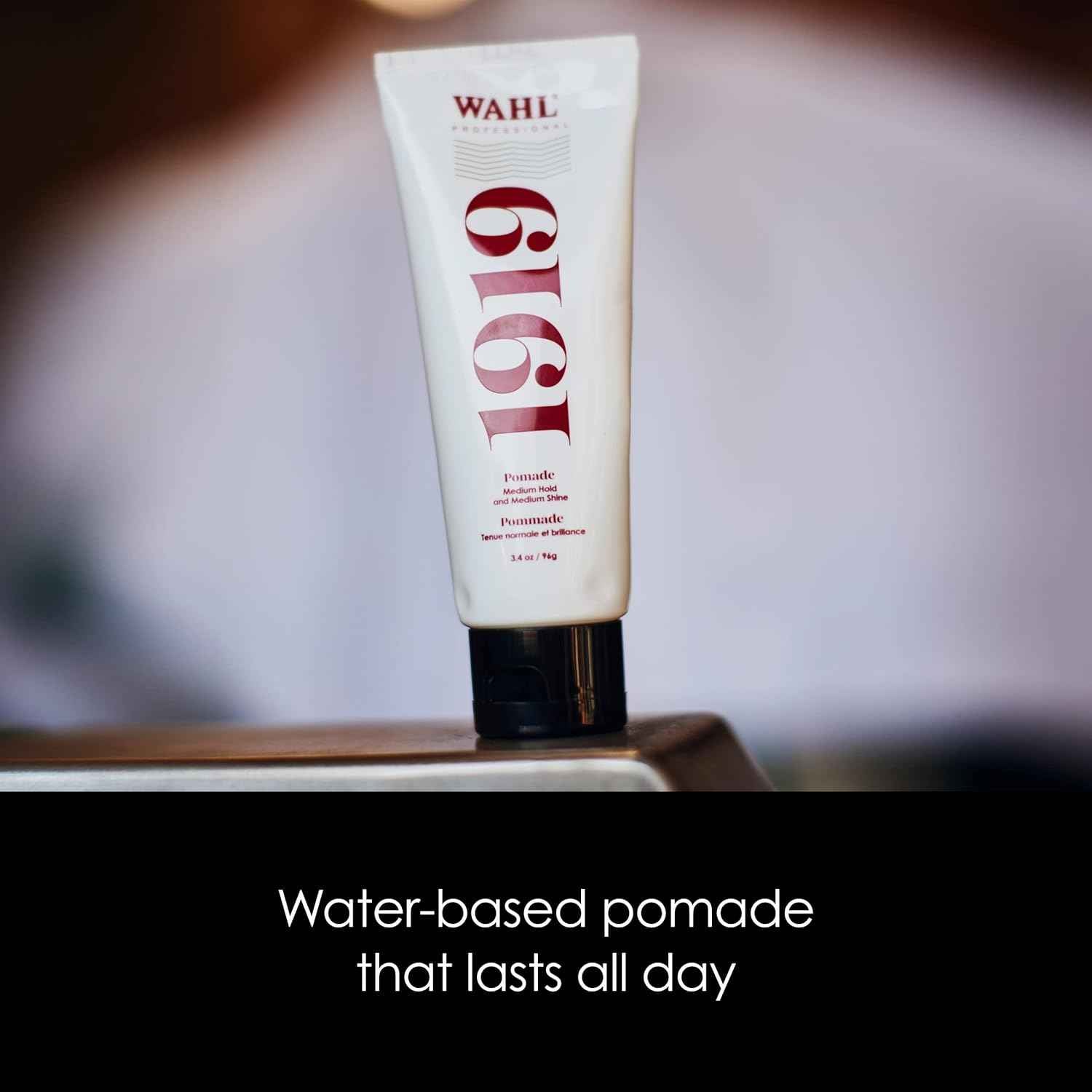 Wahl Pro 1919 Firm Hold Pomade 3.4 oz. Water based