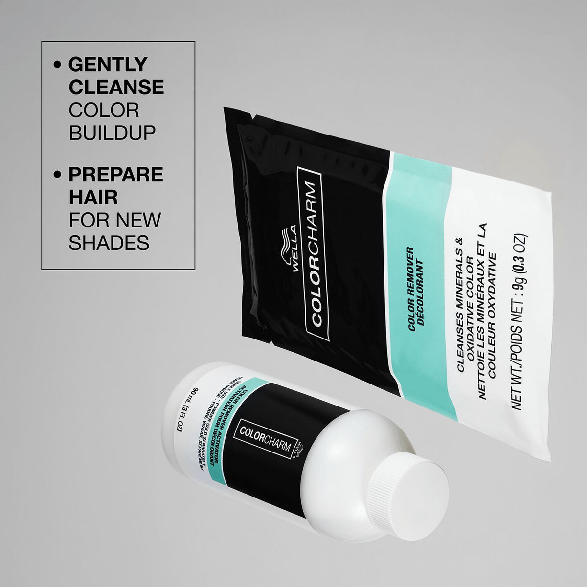 Wella ColorCharm Color Remover Activator – 3 fl oz Packaging